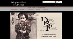 Desktop Screenshot of delraybeachflorist.com